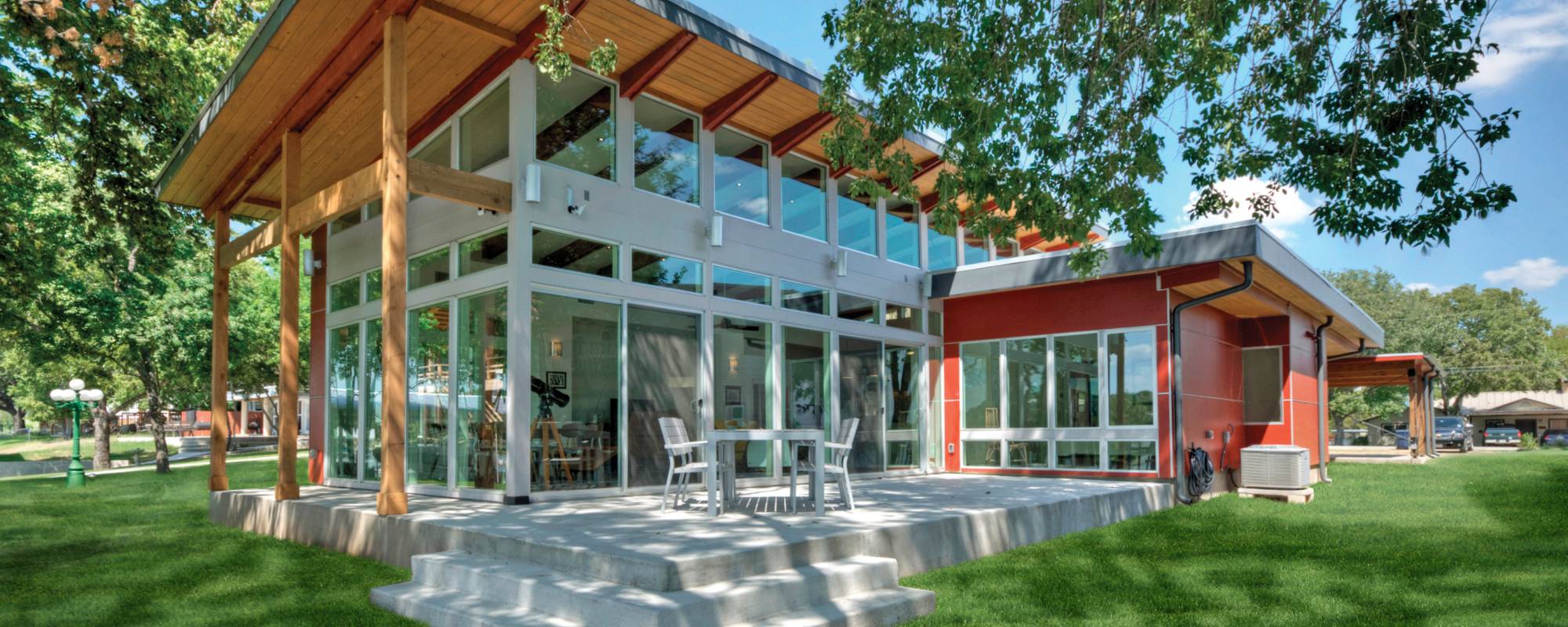 Lake LBJ Glass House
